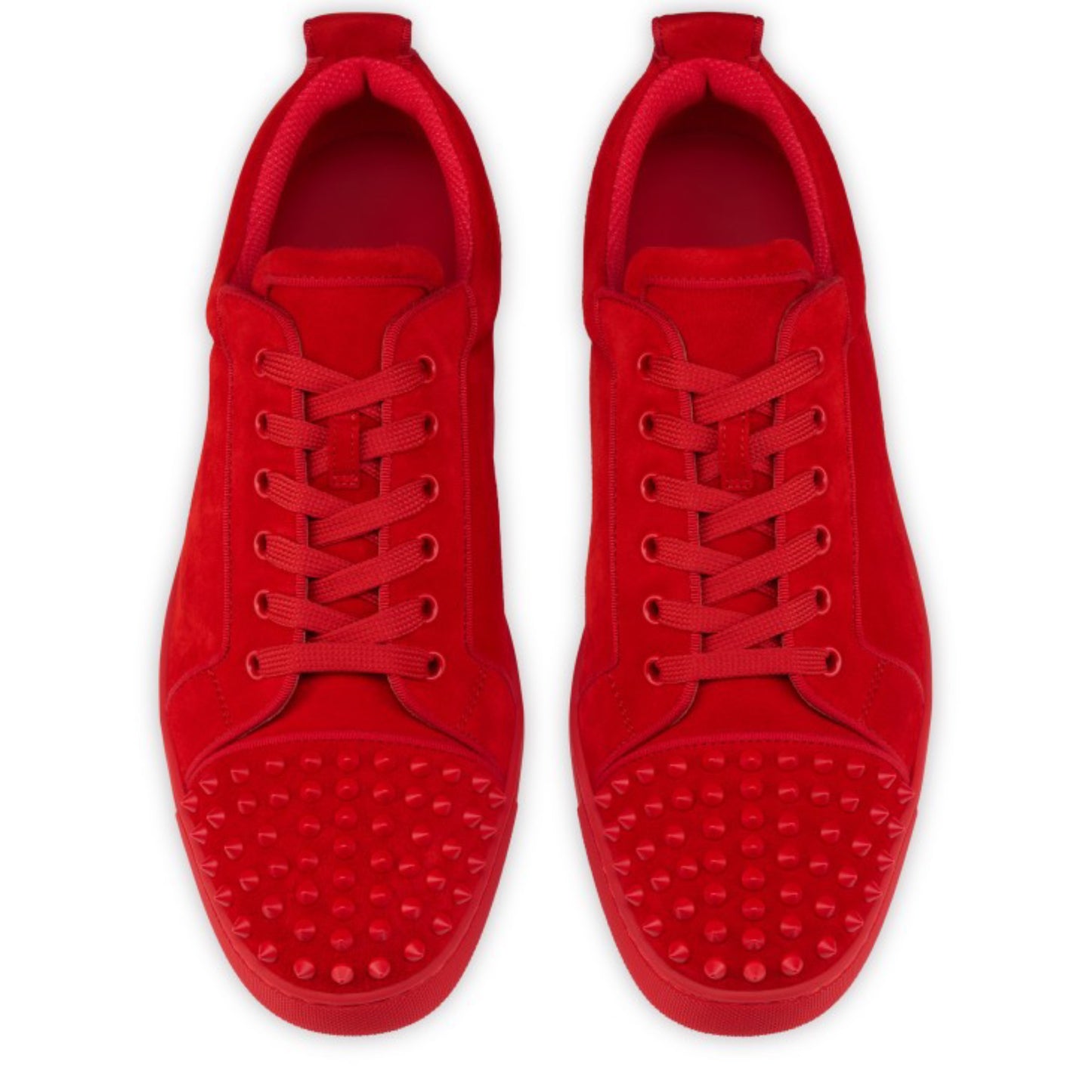 LC RED SUEDE SPIKE