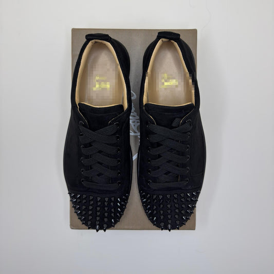 LC BLACK SUEDE SPIKE