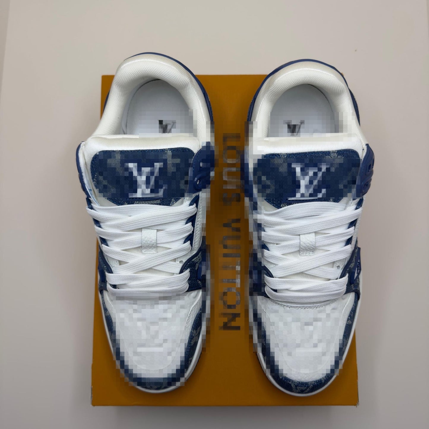 L!V BLUE MONOGRAM