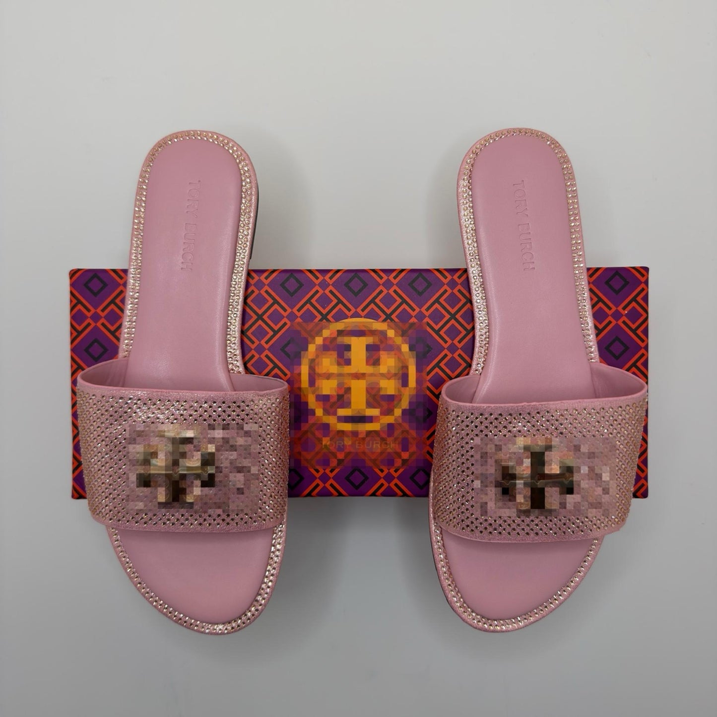 BT PINK SPARKLE SLIDE