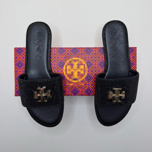 BT BLACK SPARKLE SLIDE